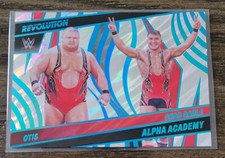 2022 Panini WWE Revolution Alpha Academy LAVA Parallel #148 #/10 Otis Chad Gable