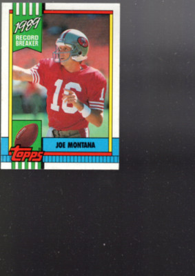 B1246- 1990 Topps Haftungsausschluss Rücken Fb Karten 1-248 -du Pick- 15 +