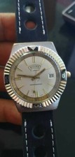 Orologio Jumbo Uomo Vintage Sicura By Breitling Diver 21J Automatico Lunetta Girevole