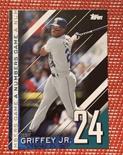 2020 TOPPS UPDATE SERIES KEN GRIFFEY JR. INSERT CARD SP 116/299 MARINERS $$$