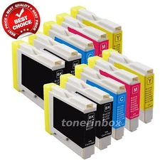 10 Pack New Ink Cartridge for Brother LC51 LC-51 MFC-465CN MFC-3360C MFC-5460CN