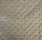 West Elm Euro Sham - thick textured stitched fabric, beige, 24”x24” — photo 7