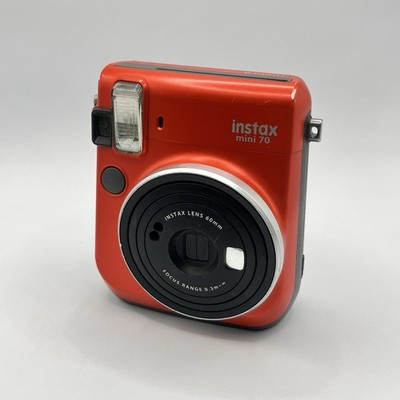   Getestet I Fujifilm Instax Mini 70 Instant Polaroid Sofortbild Kamera Rot