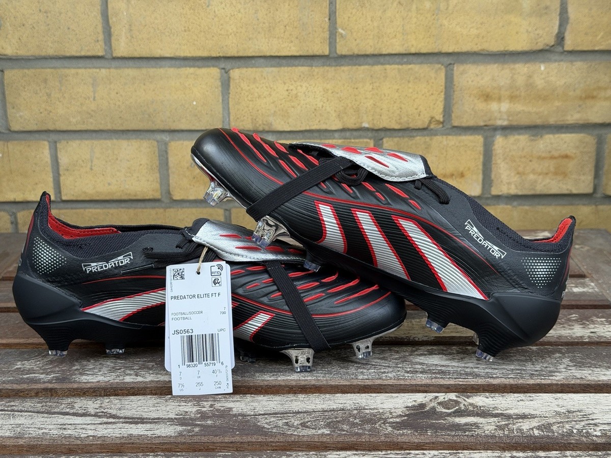 Adidas Predator Elite FT FG Leather BSR Obsidian Strike - Men's
