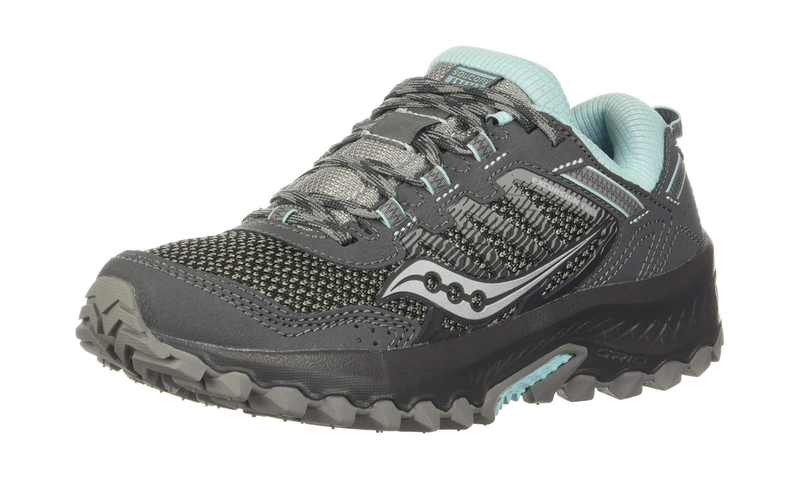 Saucony Women's Versafoam Excursion Tr13 Trail Running Shoe 9.5 Charcoal | Blue