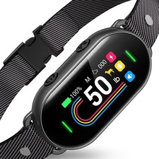 Smart Dog Bark Collar with Bark Counting Anti Barking Device Adjustable Humane