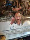 under FIRE --CAST SIGNED - MOVIE POSTER- vintage-w/COA                      ekim — photo 4