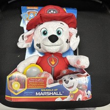 Spin Master Paw Patrol Snuggle Up Pup Marshall Doll Plush Toy New