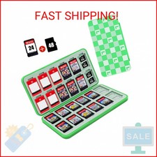 FYY Nintendo Switch Game Case Holder for Switch 2 Cartridge Case with 24 Game Ca