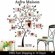 Family Photo Frame Tree Wall Sticker Large DIY Memory Tree Decal Mural Home Deco