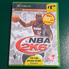 2K Sports NBA 2K6 Microsoft Xbox E NTSC-U/C 2005 Online Enabled