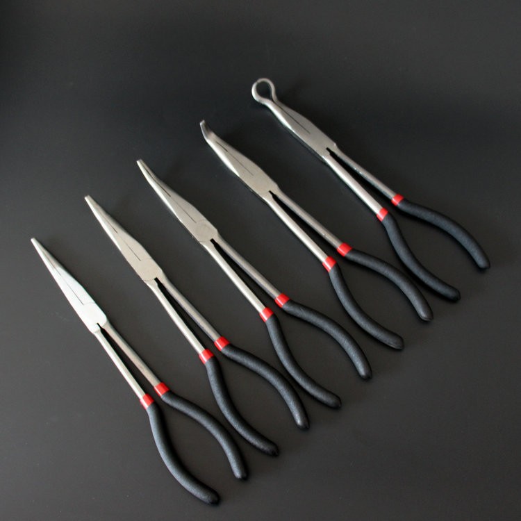 Needle Nose Crimper Pliers Flat Extended Pocket Wrench Tool