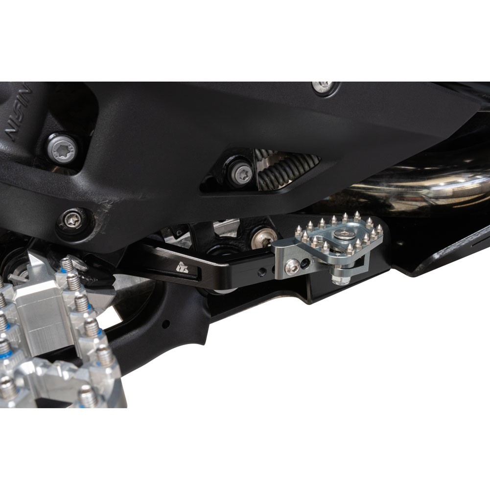 Tusk Adjustable Aluminum Brake Pedal Black Titanium BMW R1300GS 2024-2025