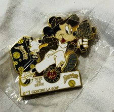 Rare Pin’s Perrier Mickey Roland Garros Couleurs Variantes