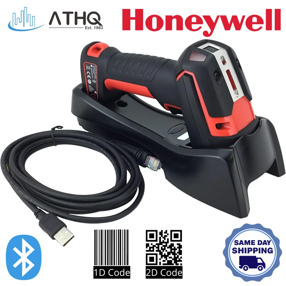 2 Honeywell Granit 1991iSR Wireless 1D 2D USB Barcode Scanner 1991ISR-3USB-5 NEW - Image 2 of 4