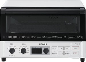 Hitachi Convection Toaster Oven HMO-F200 W White 1300W Bread 4 slices Far new jp