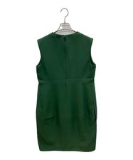 CELINE Phoebe Philo Green Sleeveless Dress Size 40 Used Rare Japan