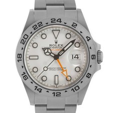 ROLEX Explorer II 226570 Bianco Garanzia 2022 Scatola/Carta