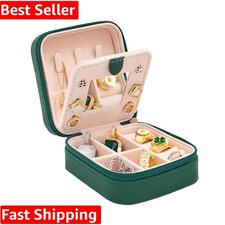 Travel jewelry case Travel jewelry box Travel Jewelry Organizer Small box Gif...
