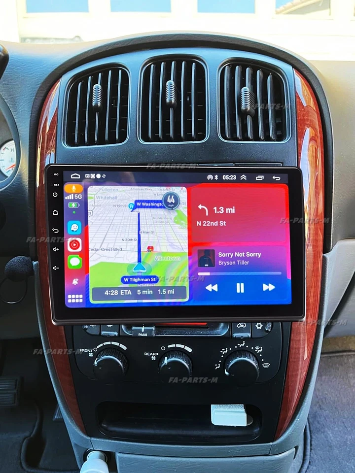  64G For Chrysler Town&Country 2002-2007 CarPlay Android BT Car Stereo Radio GPS Foto 2 de 4