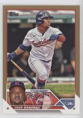 2023 Topps Series 1 Gold /2023 Jose Ramirez José Ramírez #256 0jz3