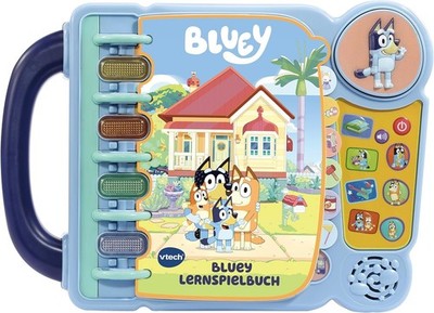 Bluey Interaktives Lernspielbuch - 14 Seiten mit Originalstimmen