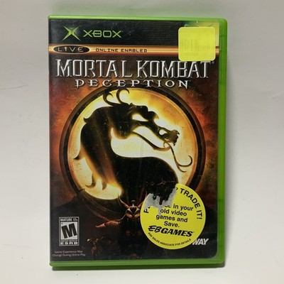 Mortal Kombat: Deception - Xbox - w/ manual Midway Rated Mature