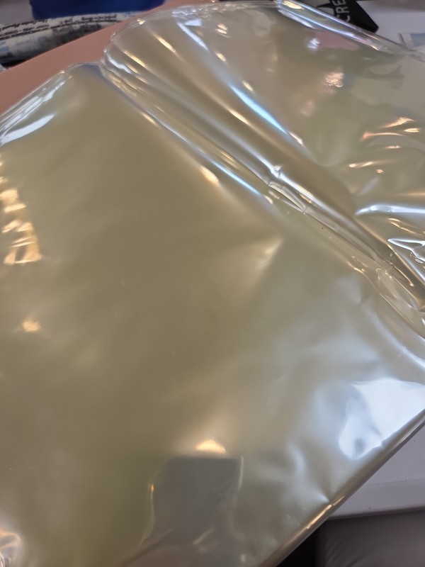 Gift Basket Clear Plastic 24"x30"  Set Of 12