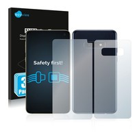 6X Schutzfolie Samsung Galaxy S10E (Display+RüCkseite) Display Schutz Folie