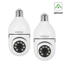 2MP Light Bulb Camera WiFi Wireless Home Security IR Night Vision HD
