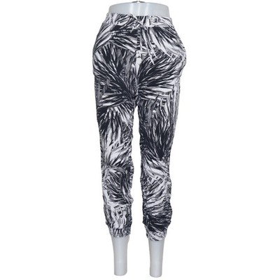 F&F, Haremshose, Größe: M, Schwarz/Weiß, Viskose, Print, Damen #X3w