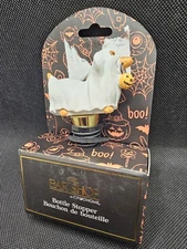 Halloween Ghost Dog Bottle Stopper