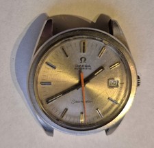 Vintage OMEGA Seamaster Automatic 36mm. Parts or Repair. Not Working.