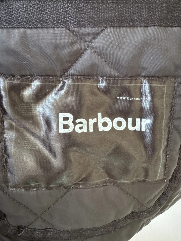 Abrigo Chaqueta Acolchada Barbour Heritage Liddesdale Negro Nuevo Reino Unido Talla Grande M Foto 4 de 4