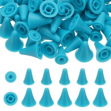 Knitting Needle Point Protectors, 100Pcs Needle Tip Stoppers Covers, Blue