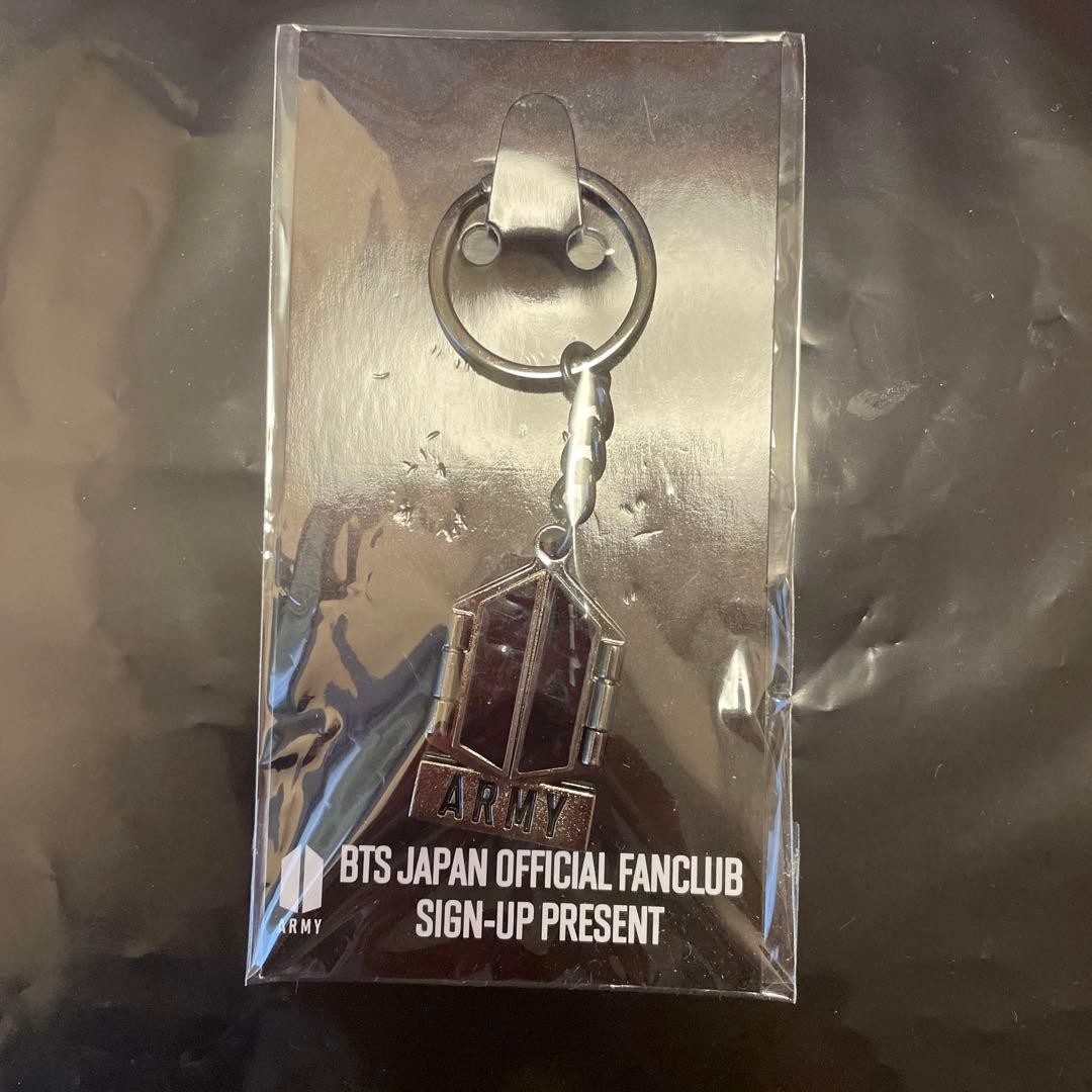 BTS Japan Official Fanclub Keychain Limited Item