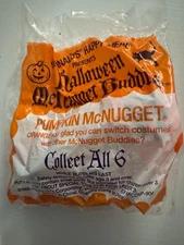 McDonald's Happy Meal Toy 1992 Halloween McNugget Buddy Pumpkin McNugget
