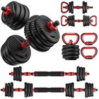 Quality Adjustable Dumbbells Set 20-90lbs
