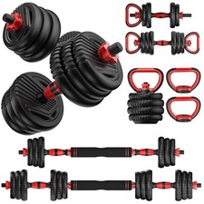 Quality Adjustable Dumbbells Set 20-90lbs