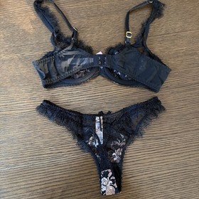 Agent Provocateur Knickers Forever Lingerie Set NEW WITHOUT TAG 34B Size 2
