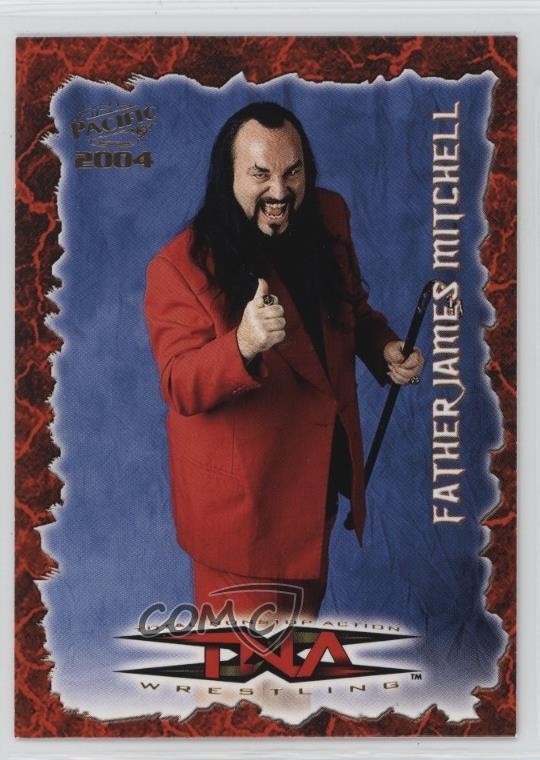 2004 Pacific TNA Father James Mitchell #31 Rookie RC 0q3