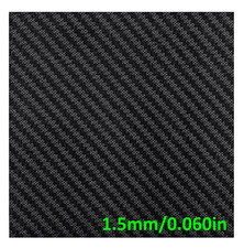 CARBONTEX equivalente 1,5 mm/0,060" spessore lamiera di carbonio mulinello pesca rondella trascinamento