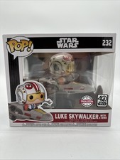 Star Wars Pop Luke Skywalker With X-Wing Bobble Head NIB