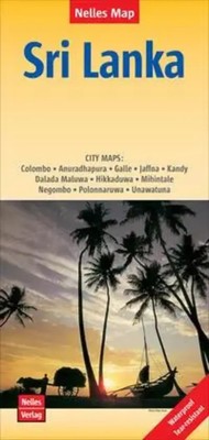Nelles Map Sri Lanka Polyart-Ausgabe 1:500.000 | Deutsch | (Land-)Karte | 2016