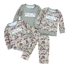 Hunting Season Applique Mallard Duck Camo matching Clothing