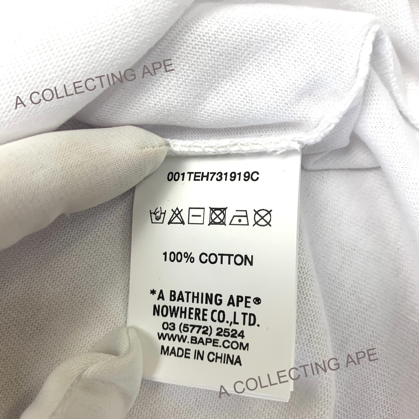 A BATHING APE BAPE x Hajime Sorayama Ape Head Tee T-Shirt White New Rare Size L image 5