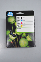 HP 364 Original Tinte 4Er Multipack N9J73AE Schwarz Cyan Magenta Gelb