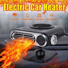 2000W Portable Heater Heating Cooling Fan Defroster Demister Car Truck SUV 12V