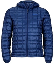 Marmot Featherless Hoody Full Zip Insulated Puffer Jacket Arctic Blue Men XL NEW