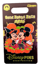 Disney Parks DCA 2026 Oogie Boogie Bash Mickey & Minnie Halloween Event Pin